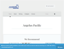 Tablet Screenshot of angeluspacific.com